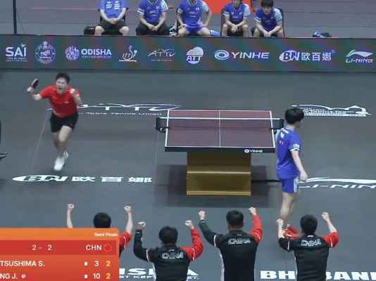 关于德国乒乓球队逆转英国乒乓球队，王皓高光表现的信息