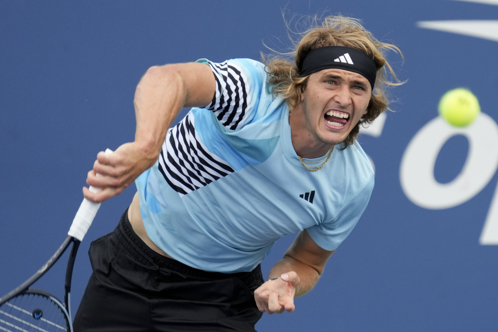 包含德国网球队绝杀意大利网球队，兹维列夫惊艳世界的词条